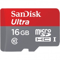 Sandisk Ultra microSDHC 16GB Class 10 UHS-I